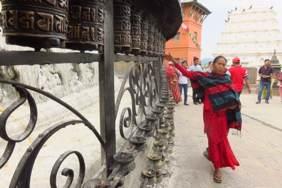 Nos premiers pas sur le territoire népalais: Katmandu